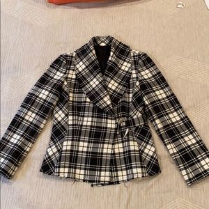 90’s Plaid Blazer